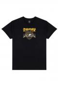 ANTIHERO×THRASHER EAGLEGRAM T-SHIRT BLACK