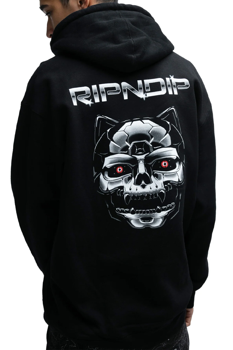 RIPNDIP (リップンディップ) Nerminator 2.0 Hoodie BLACK