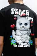 RIPNDIP (リップンディップ) Peace Love RIPNDIP Tee BLACK