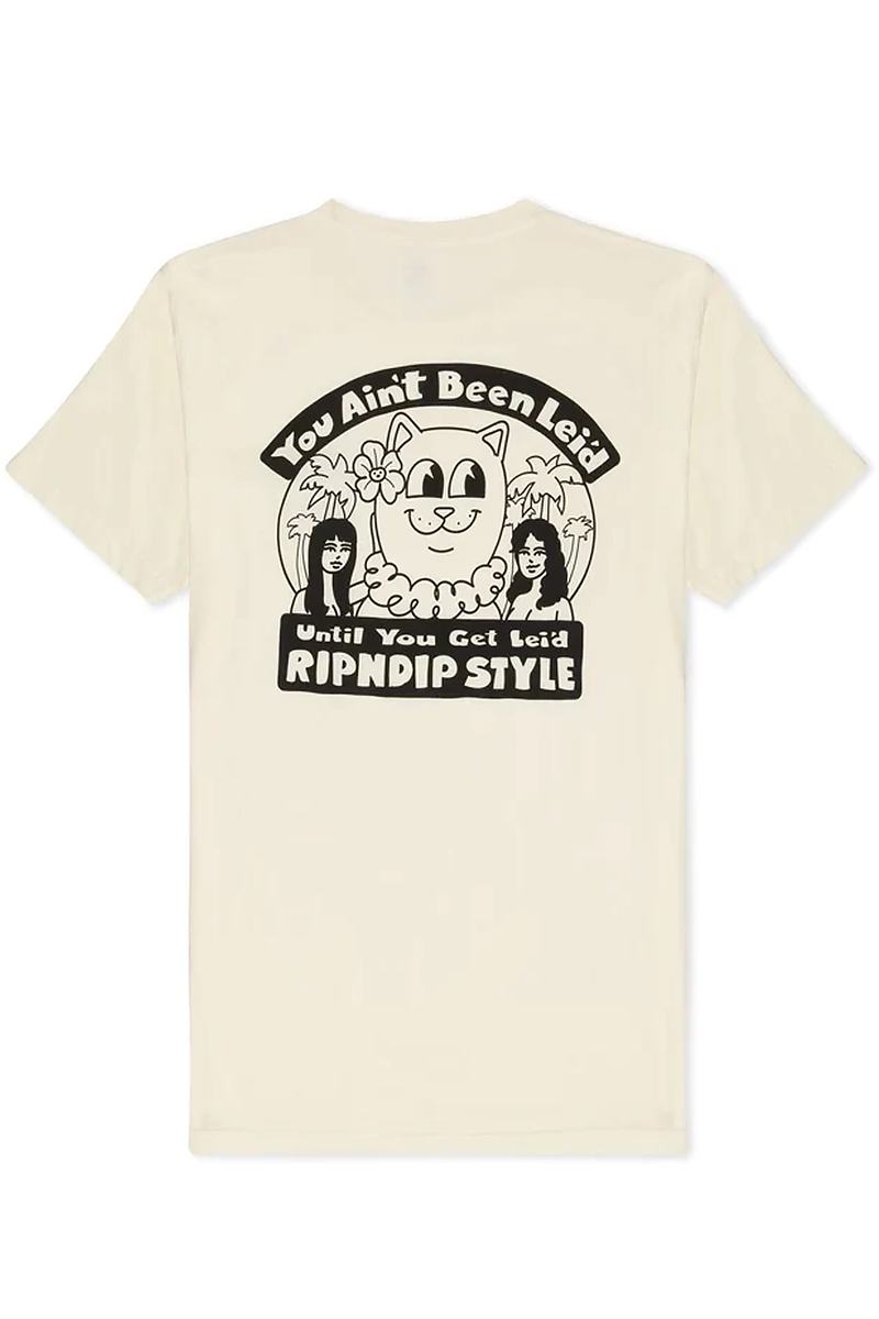RIPNDIP (リップンディップ) Lei’d Tee NATURAL