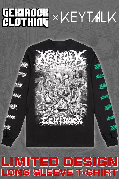 ゲキクロ限定】KEYTALK × ゲキクロ スペシャル・コラボ LS T ゲキクロ限定】KEYTALK × ゲキクロ スペシャル・コラボ LS T