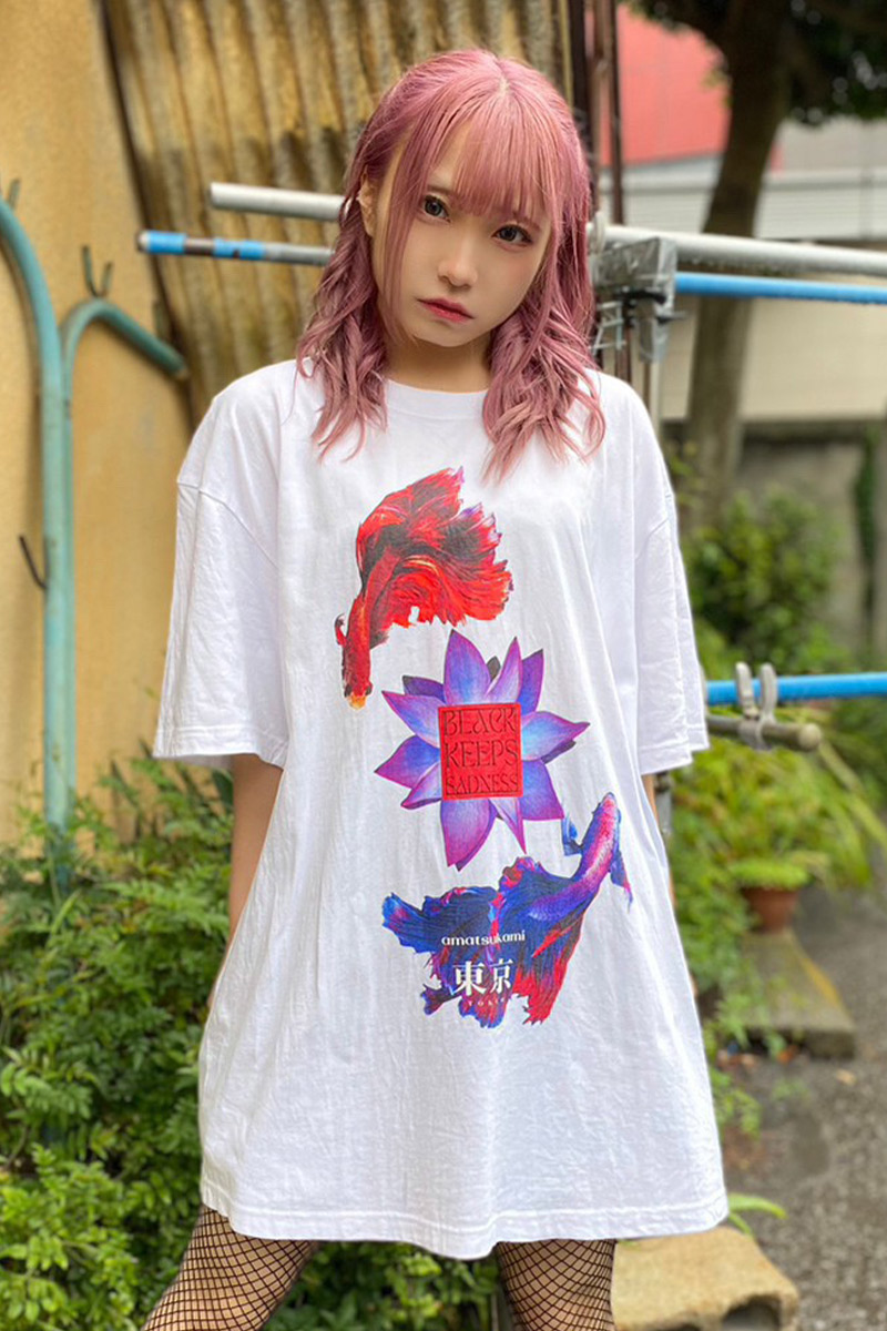 アマツカミ 雄弁／Eloquencee  T-shirt WHITE