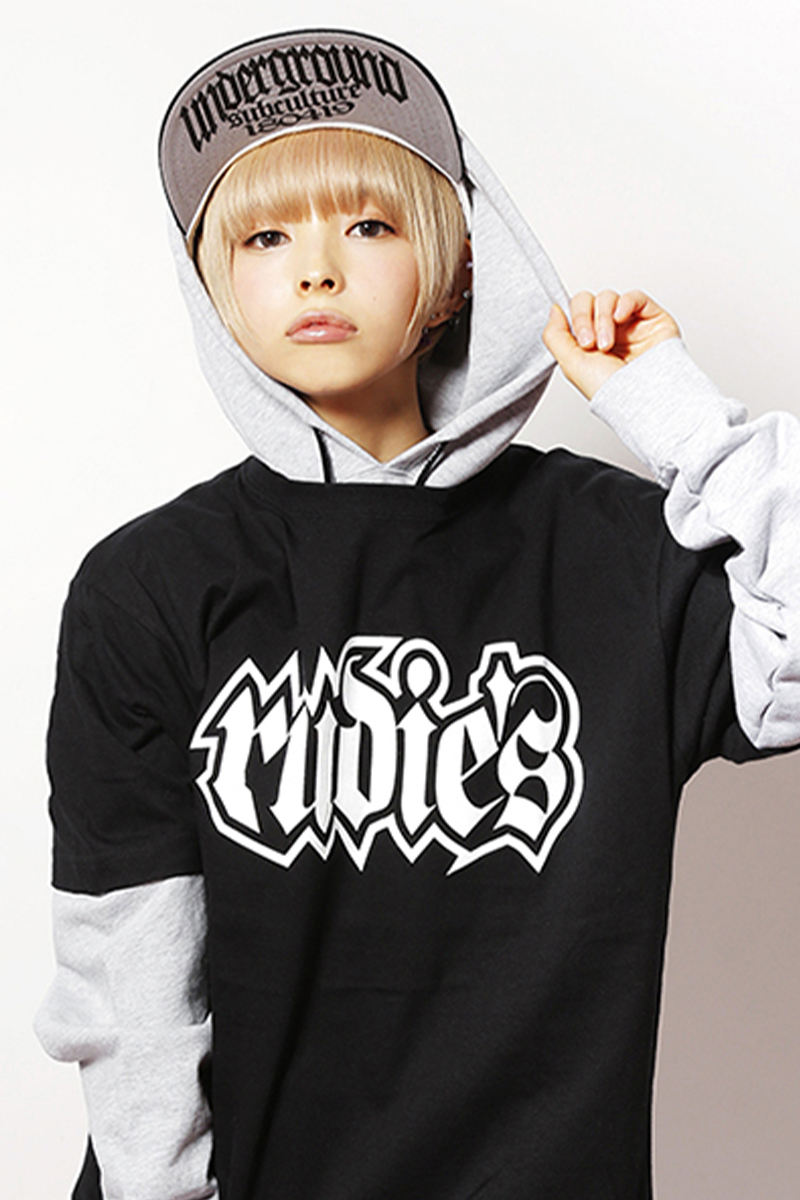 RUDIE'S (ルーディーズ) SPARK-Tee BLK/WHT / ロック RUDIE'S (ルーディーズ) SPARK-Tee BLK/WHT / ロック