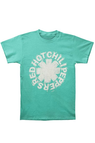 RED HOT CHILI PEPPERS Sketch Asterisk t-shirt Green