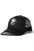 TOY MACHINE×PUNK DRUNKERS AITSU AND SECT YING YANG MESH CAP - BLACK