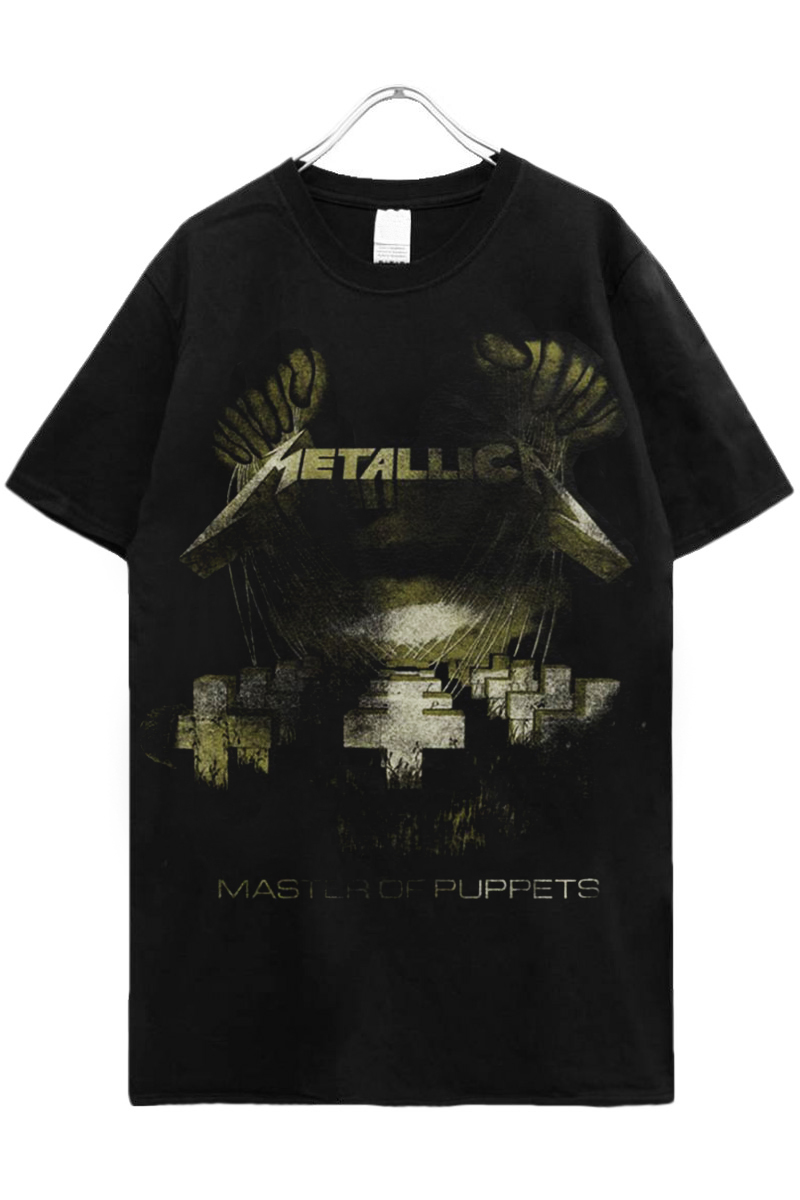 METALLICA UNISEX T-SHIRT: MASTER OF PUPPETS DISTRESSED