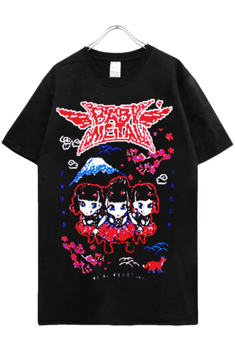 BABYMETAL UNISEX TEE: PIXEL TOKYO