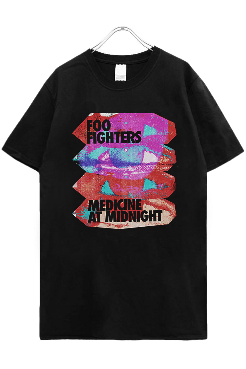 FOO FIGHTERS UNISEX TEE: MEDICINE AT MIDNIGHT