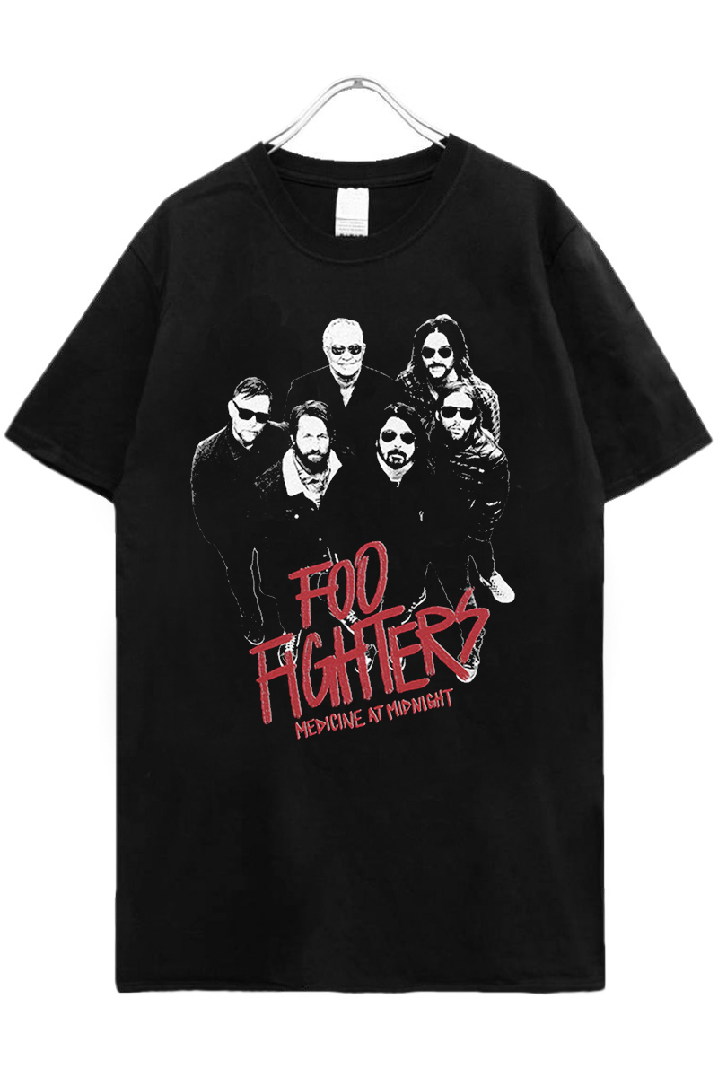 FOO FIGHTERS UNISEX TEE: MEDICINE AT MIDNIGHT PHOTO