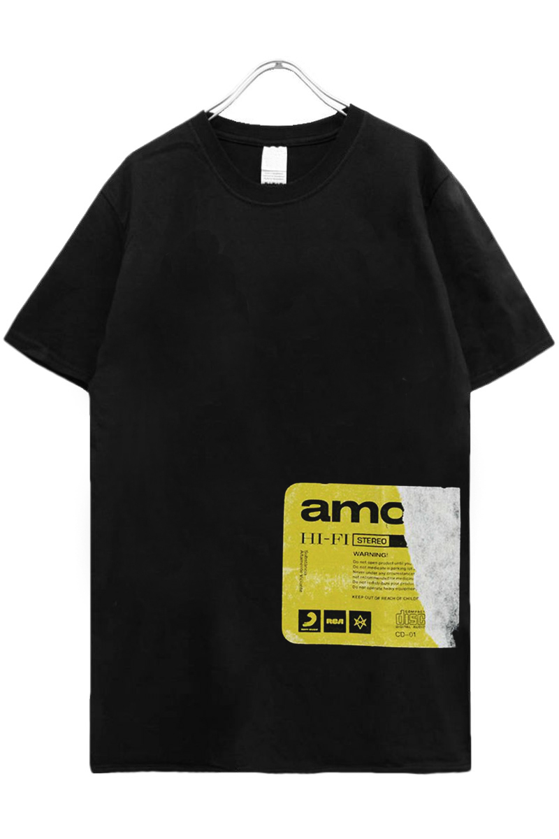 BRING ME THE HORIZON Label Rip Yellow Amo T-shirt