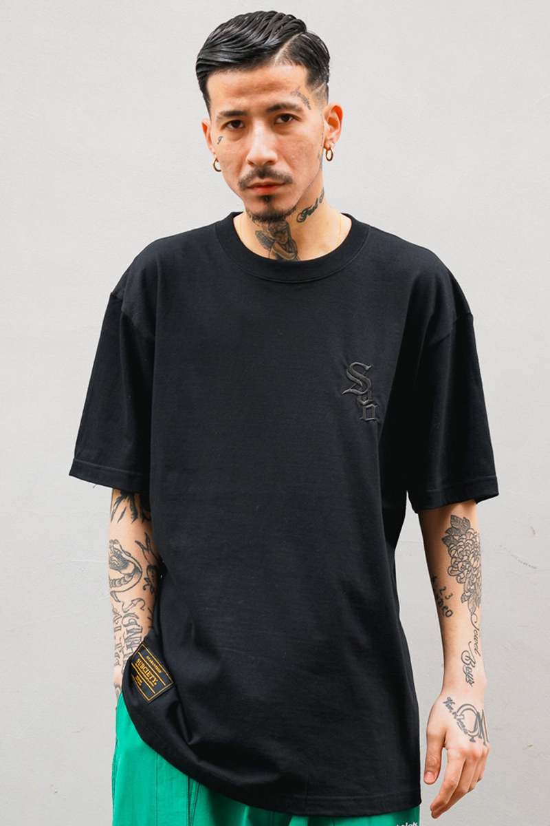 Subciety (サブサエティ) CROWD S/S BLACK/BLACK