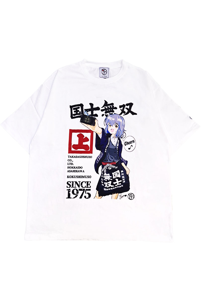 国士無双×YOIDORE(ヨイドレ) どれみちゃんTEE - White