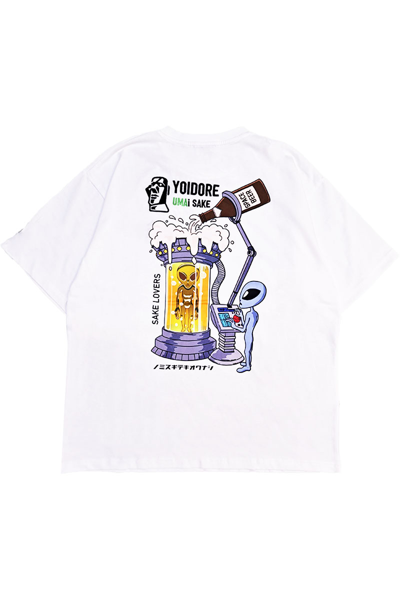 月刊ムー×YOIDORE(ヨイドレ) コラボTEE - White