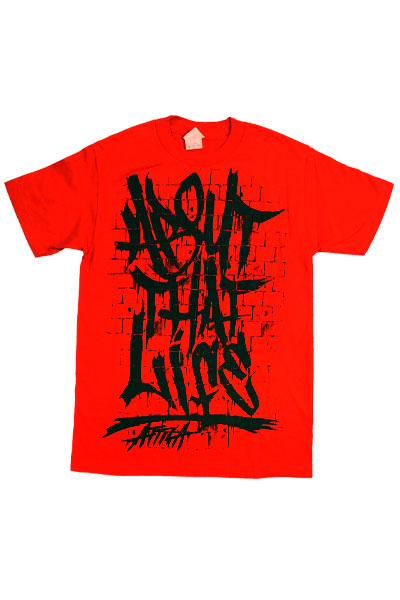 ATTILA About That Life Graffiti Red