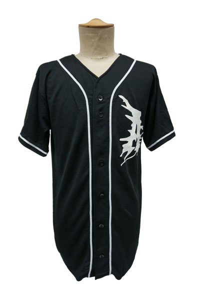 ATTILA A Logo Black Baseball Jersey