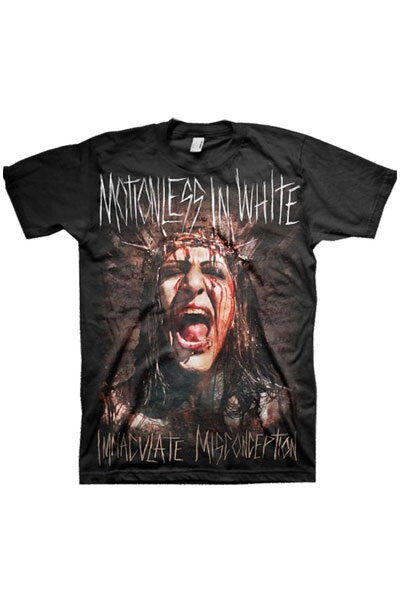 MOTIONLESS IN WHITE Immaculate Misconception Black