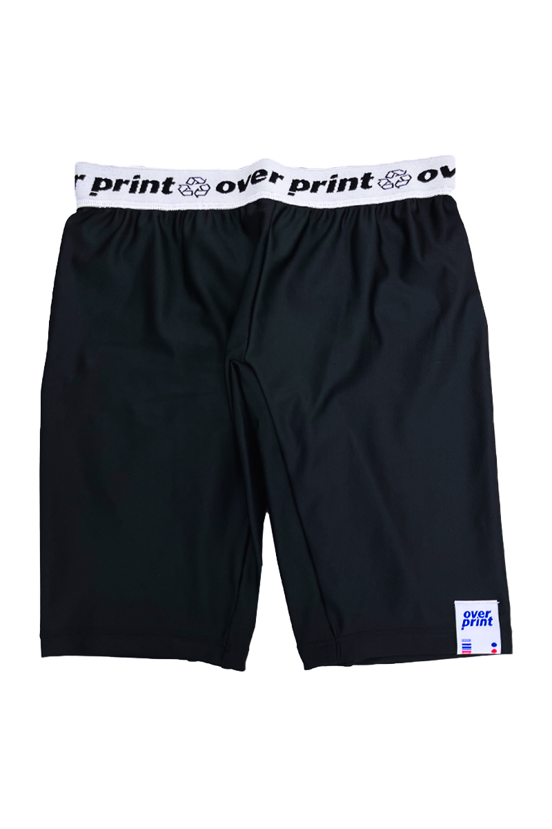over print (オーバープリント) Biker Pants BLACK