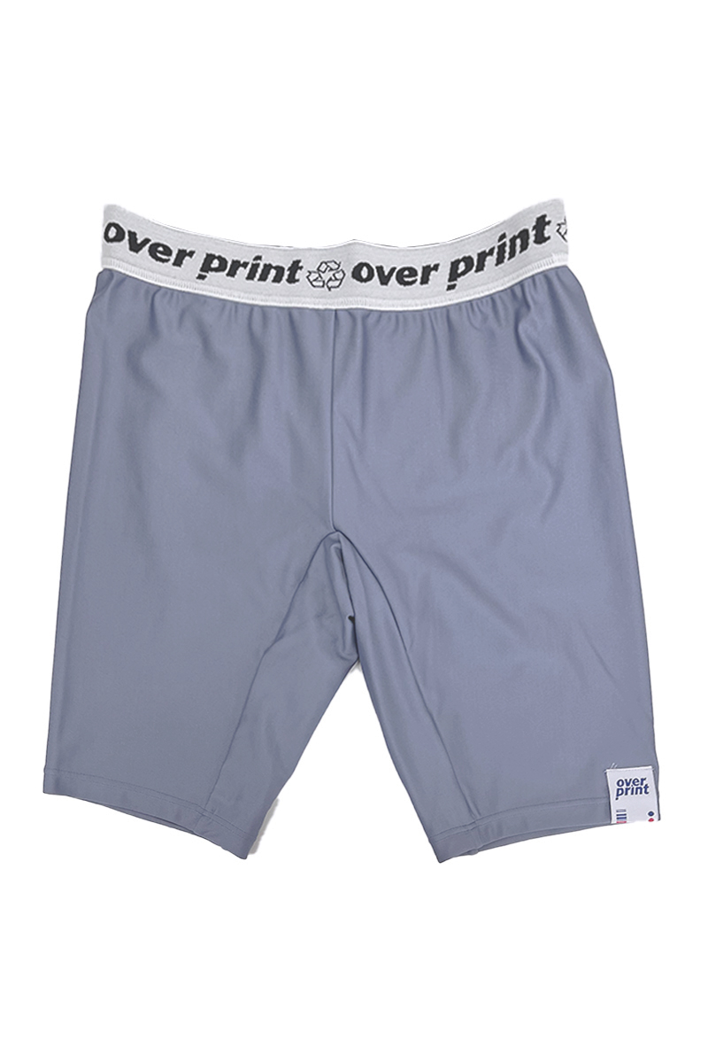 over print (オーバープリント) Biker Pants BLUEGRAY