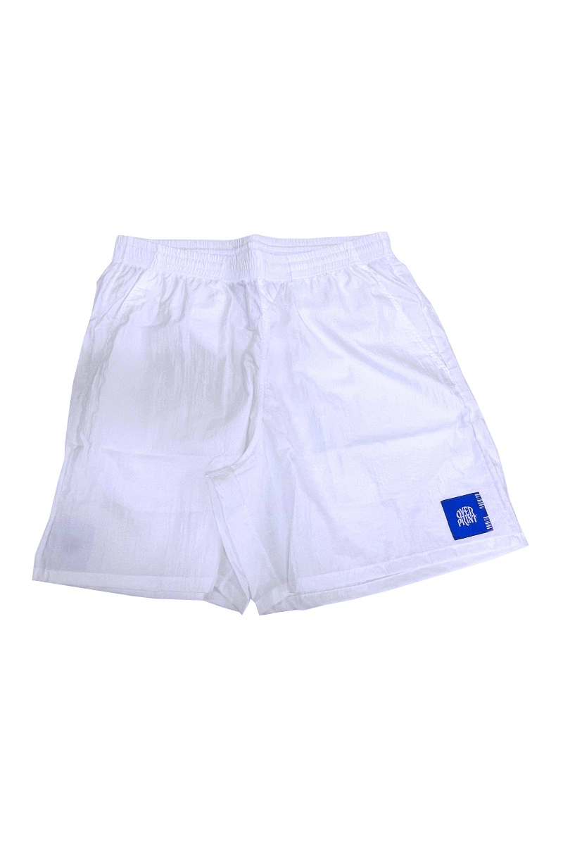 over print (オーバープリント) Nylon Surf Shorts WHITE