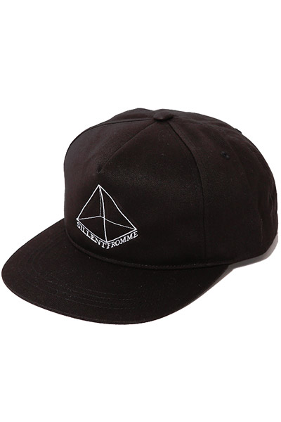 SILLENT FROM ME PYRAMID -Snapback- BLACK
