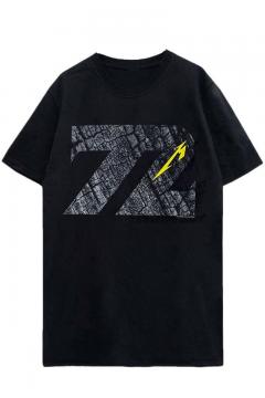 METALLICA UNISEX TEE: Ride The Lightning Tracks (Back Print METALLICA UNISEX TEE: Ride The Lightning Tracks (Back Print