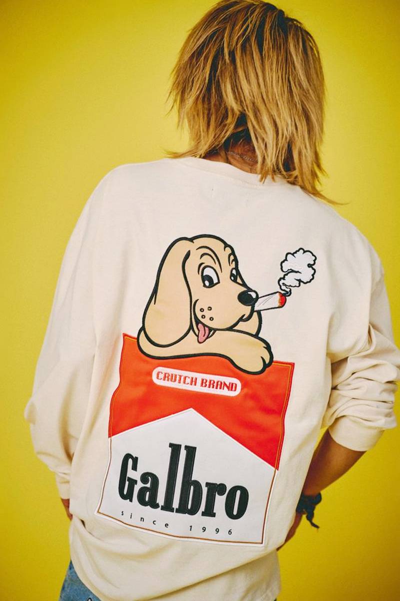 GALFY(ガルフィー) ガルボロロンTee - O.White