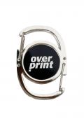 over print (オーバープリント) REVERSI Carabiner (black)