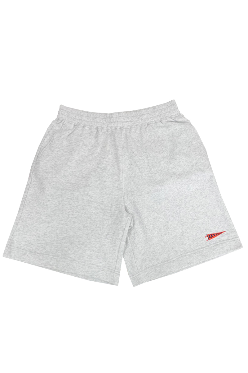 over print(オーバープリント) back pile shorts (ash gray)