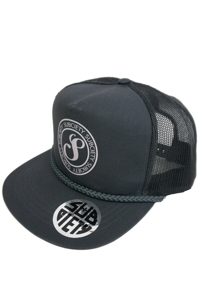 Subciety MESH CAP-SYMBOL- CHARCOAL