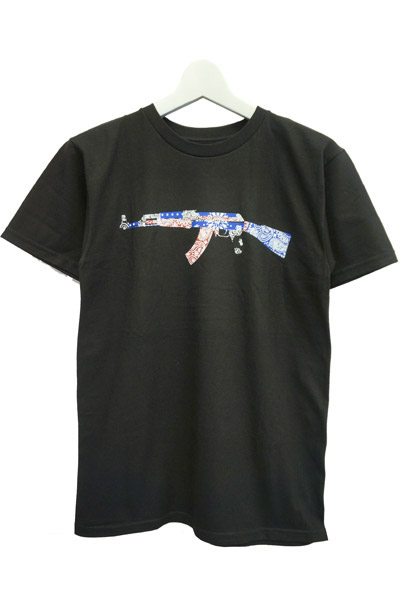 BLACK SCALE BANDED AUTOMATIC T-SHIRT BLK