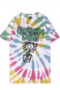 GREEN DAY UNISEX T-SHIRT: FLOWER POT (WASH COLLECTION)