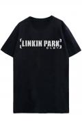 LINKIN PARK UNISEX T-SHIRT: BRACKET LOGO　BLACK