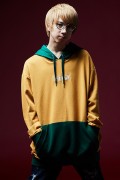 Zephyren(ゼファレン) MIX BIG PARKA MUSTARD/GREEN