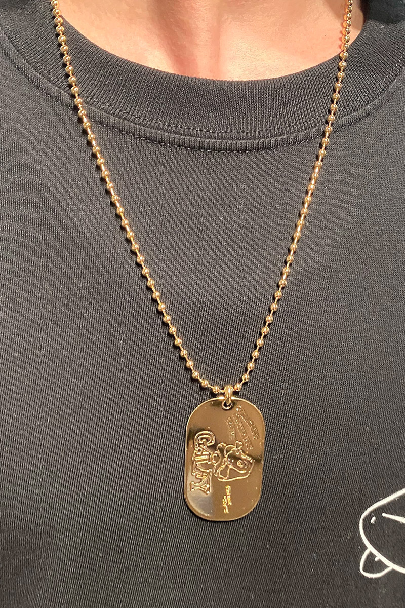 GALFY(ガルフィー)  犬札-DOG TAG- GOLD