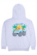 RIPNDIP (リップンディップ) Nerm Cruiser Hoodie (Ash Heather)