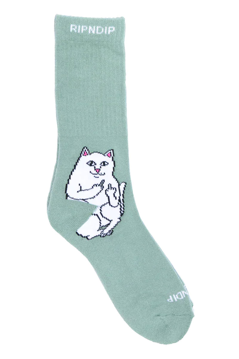 RIPNDIP (リップンディップ) Lord Nermal Socks (Pine)