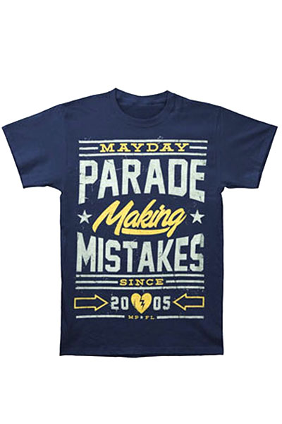MAYDAY PARADE Mistakes Navy
