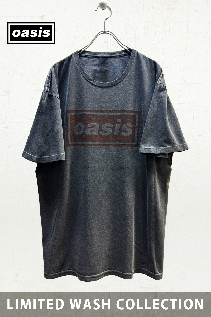 【予約商品】OASIS バンドTシャツ ユニセックス: Definitely Maybe AAA Pass - Wash Collection