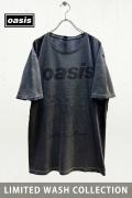 【予約商品】OASIS バンドTシャツ ユニセックス: Definitely Maybe Line Drawing - Wash Collection