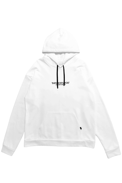 LILWHITE(dot) (リルホワイトドット) LW-18AW-S01 -STATEMENT- HOODIE WHITE
