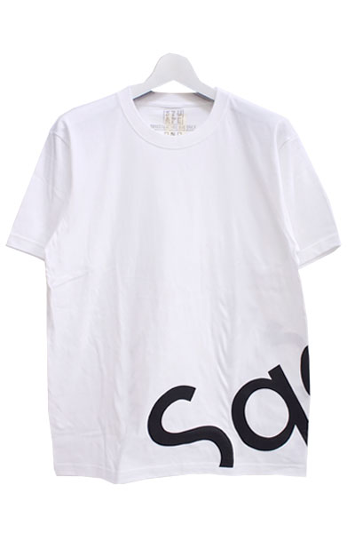 SQUARE BIAS LOGO T-Shirts WHITE