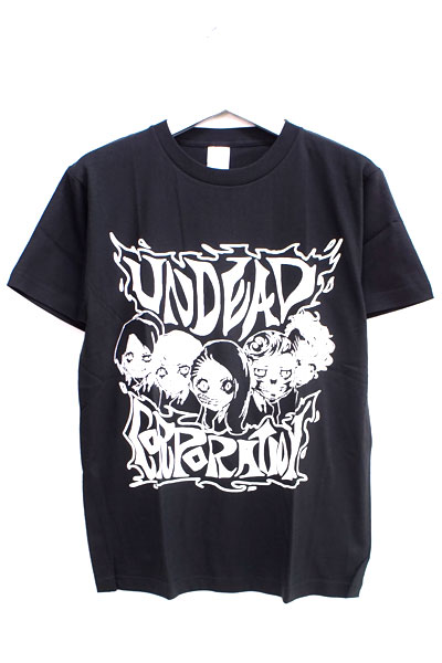 UNDEAD CORPORATION 朱美デザインTシャツ BLACK