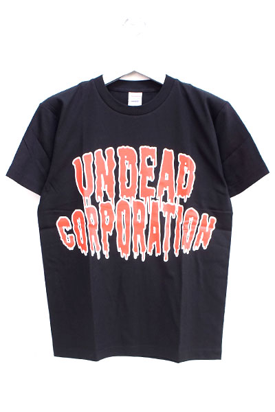 UNDEAD CORPORATION ロゴTシャツ BLACK