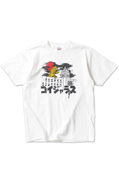 PUNK DRUNKERS 【PDSxTAKEPICOxOne up.】コイジャラスTEE WHITE