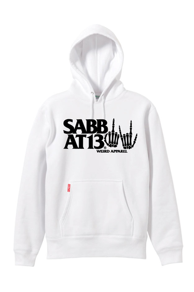 SABBAT13 SBT-PK-026 13SIGN HOODIE (ホワイト)
