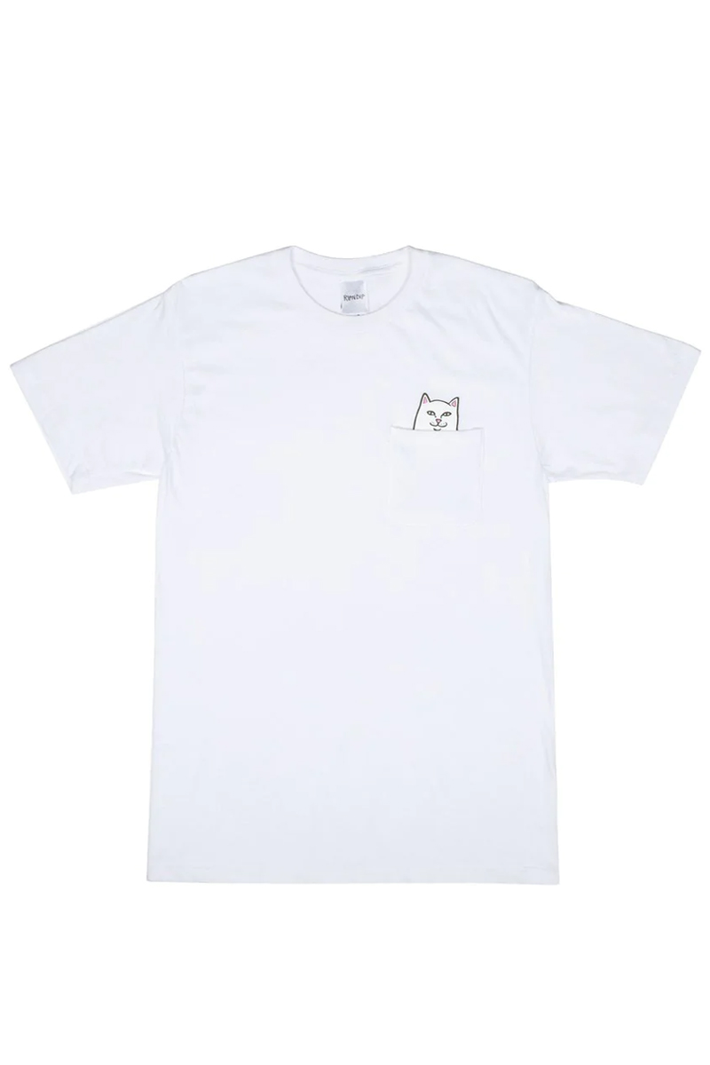 RIPNDIP (リップンディップ) Lord Nermal Pocket Tee (White)