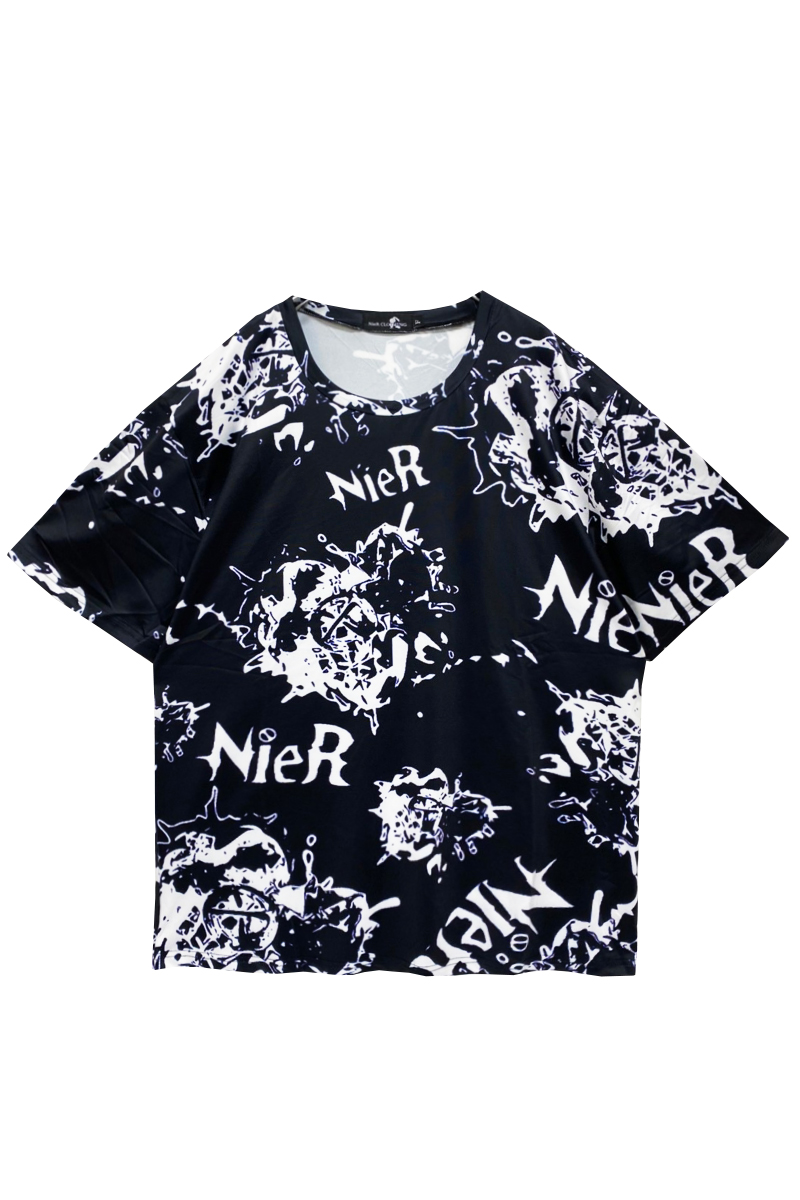 NieR (ニーア) 超BIG SILHOUETTE CUTSEW【broken heart】
