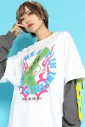 DI:VISION (ディヴィジョン) WATERGUN Tee WHITE