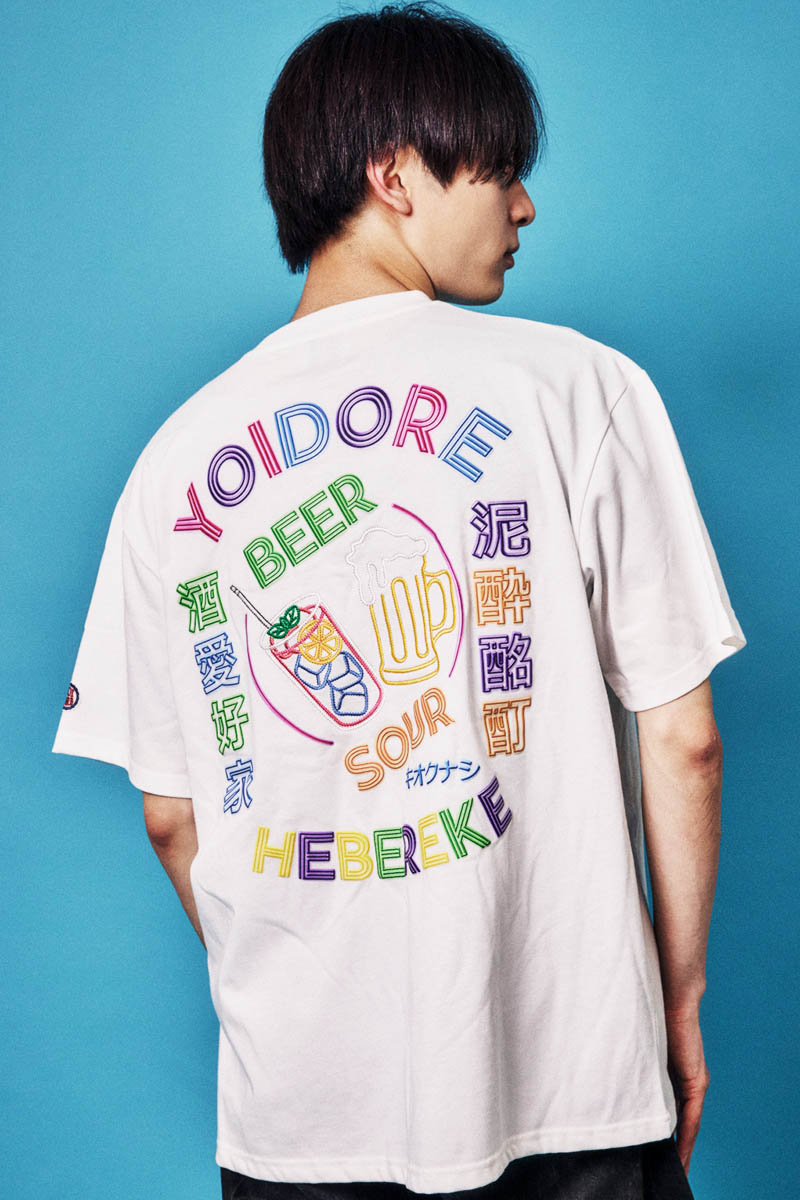 YOIDORE(ヨイドレ) ネオンTEE - White