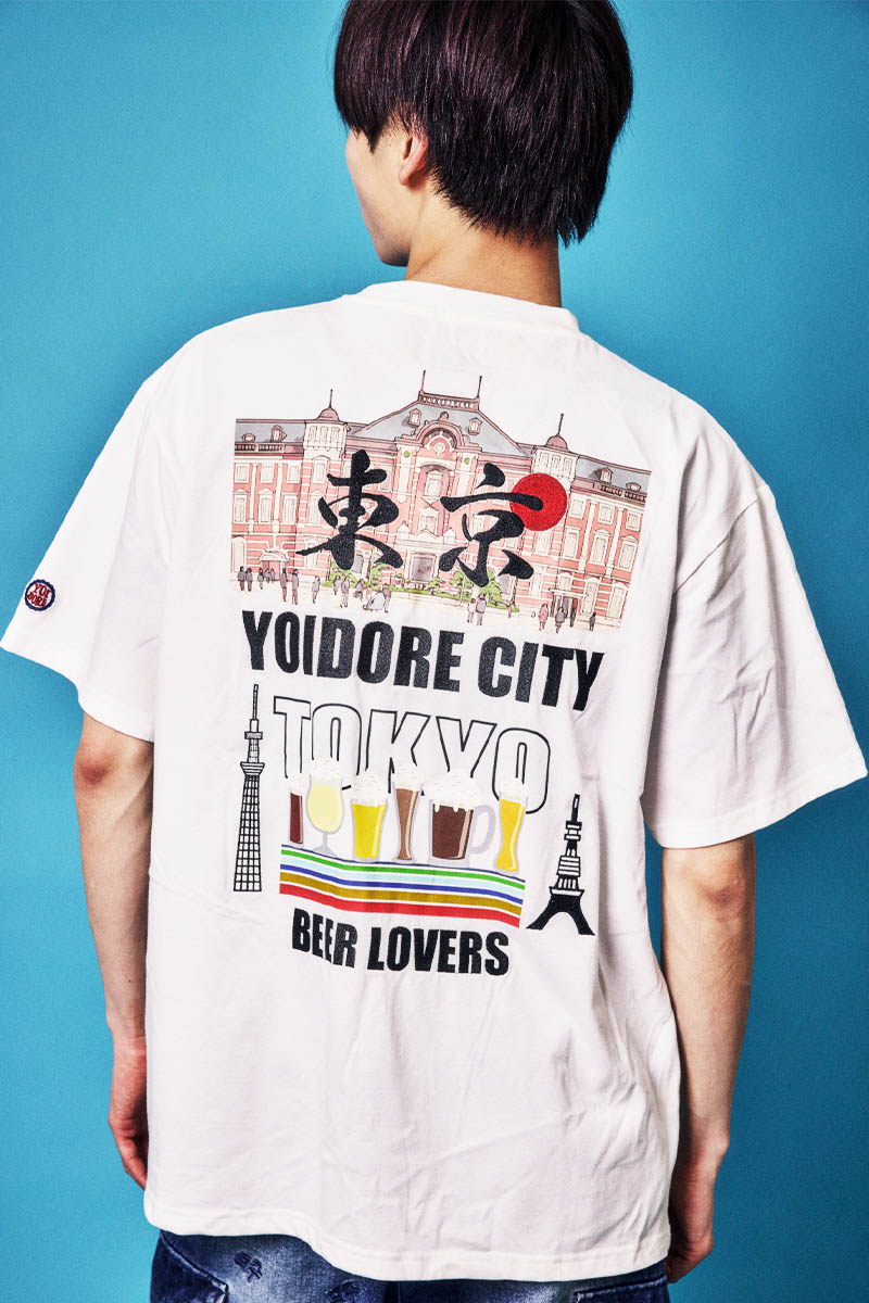 YOIDORE(ヨイドレ) THE TOKYO CITY TEE - White